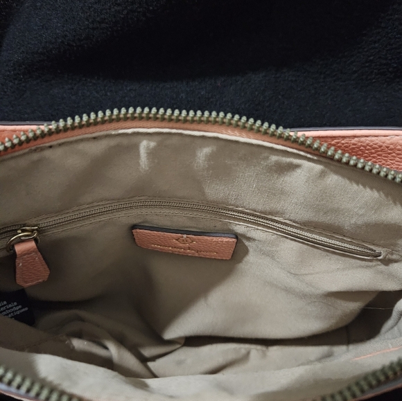 Nanette Lepore Peach Color Shoulder/Crossbody Bag - Picture 4 of 16